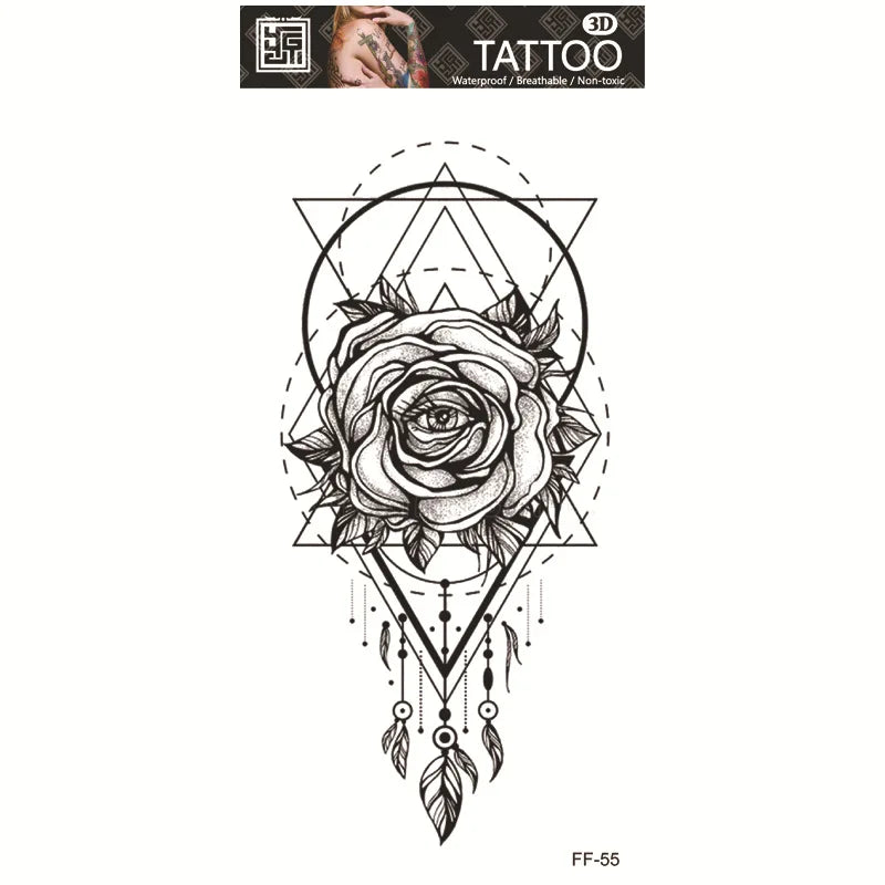 Skin Decals Fake Tattoo Transfers Fake Tattoos Temporary Temporary Tattoos For Fashion Body Art Party