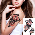 Waterproof Temporary Tattoo Sticker Butterfly Flower wing fake tatto flash tatoo tatouage temporaire waist chest for women girl