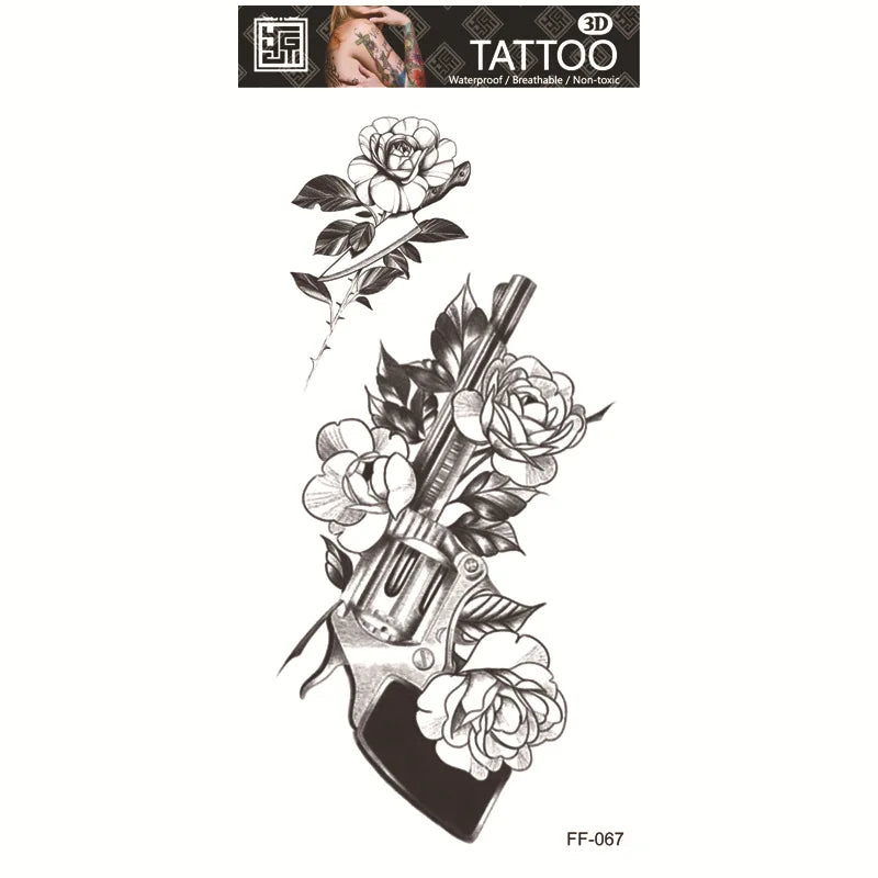 Skin Decals Fake Tattoo Transfers Fake Tattoos Temporary Temporary Tattoos For Fashion Body Art Party