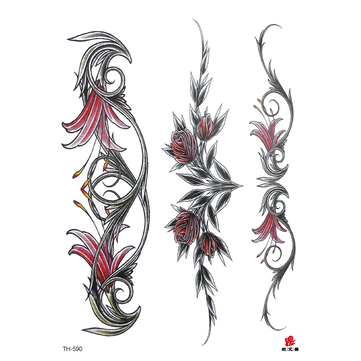 Waterproof Temporary Tattoo Sticker Butterfly Flower wing fake tatto flash tatoo tatouage temporaire waist chest for women girl
