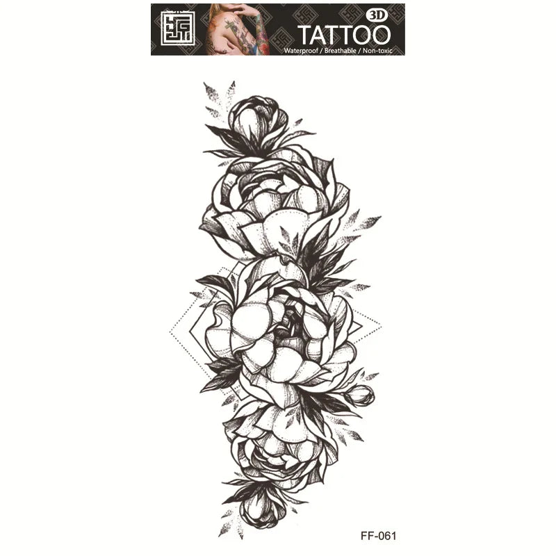 Skin Decals Fake Tattoo Transfers Fake Tattoos Temporary Temporary Tattoos For Fashion Body Art Party