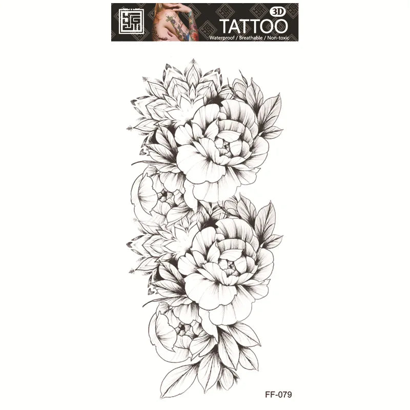 Skin Decals Fake Tattoo Transfers Fake Tattoos Temporary Temporary Tattoos For Fashion Body Art Party