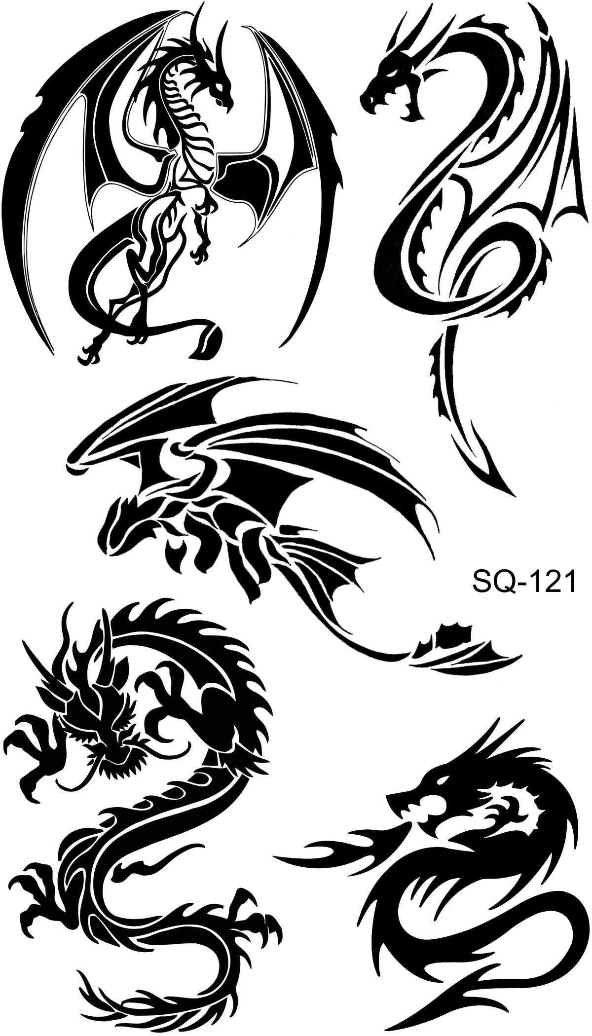 AQ-066 Women Sexy Finger Wrist Flash Fake Tattoo Liberty Small swallow Birds Flying Design Waterproof Temporary Tattoos Stickers