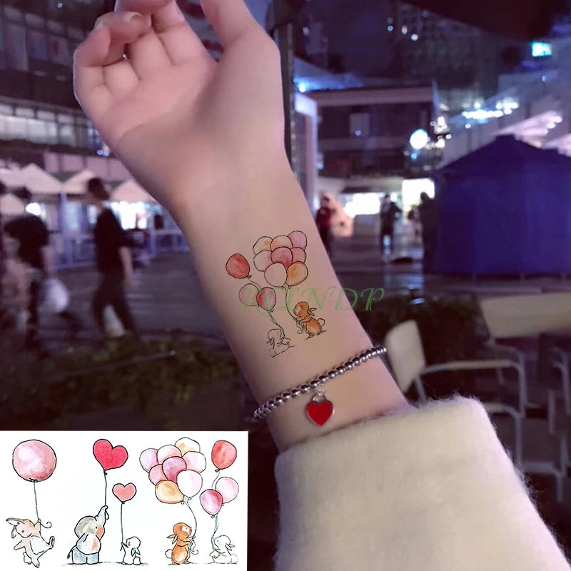 Waterproof Temporary Tattoo Sticker creative crawling black snake personality Flash Tatto Fake Tatoo For Girl Women Men