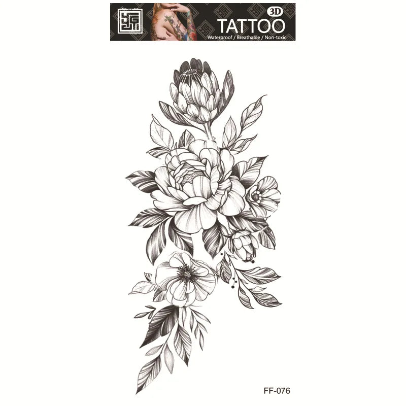 Skin Decals Fake Tattoo Transfers Fake Tattoos Temporary Temporary Tattoos For Fashion Body Art Party
