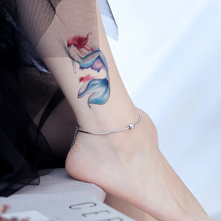 Waterproof Temporary Tattoo Sticker bird animal pattern small Tatoo Stickers Flash Fake Tattoos for girl Men Women kid