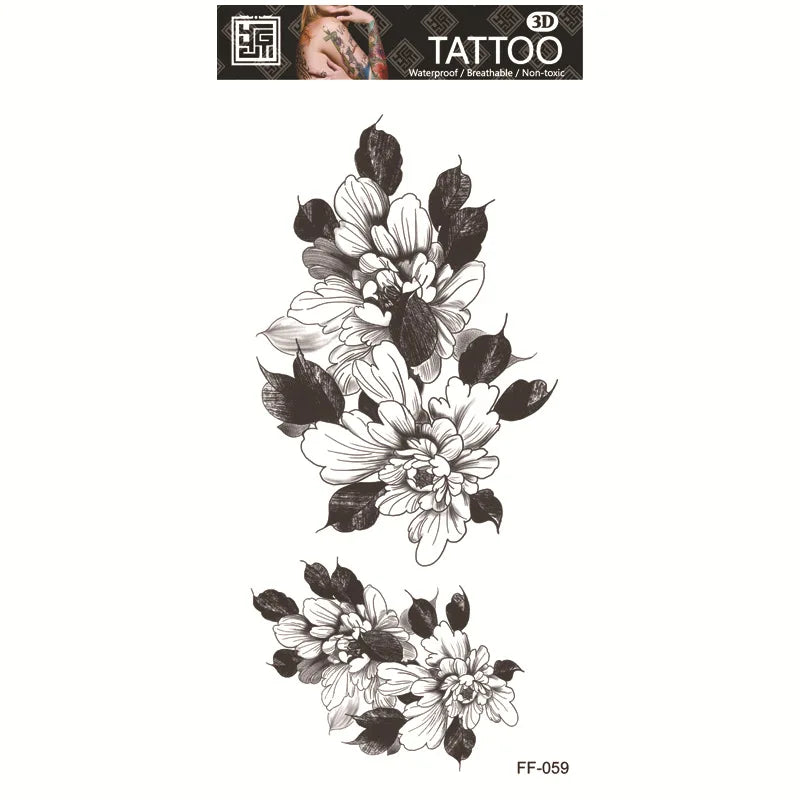 Skin Decals Fake Tattoo Transfers Fake Tattoos Temporary Temporary Tattoos For Fashion Body Art Party