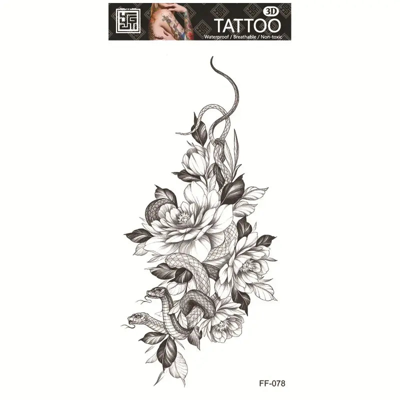 Skin Decals Fake Tattoo Transfers Fake Tattoos Temporary Temporary Tattoos For Fashion Body Art Party