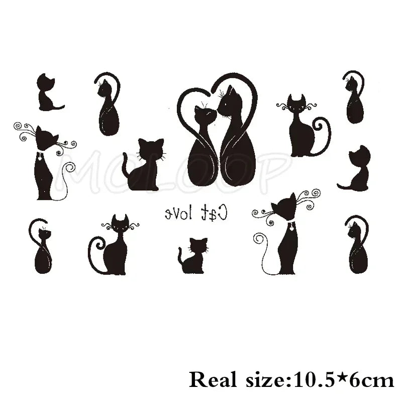 Waterproof Temporary Tattoo Sticker bird animal pattern small Tatoo Stickers Flash Fake Tattoos for girl Men Women kid
