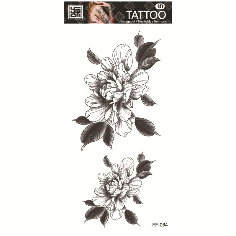 Skin Decals Fake Tattoo Transfers Fake Tattoos Temporary Temporary Tattoos For Fashion Body Art Party