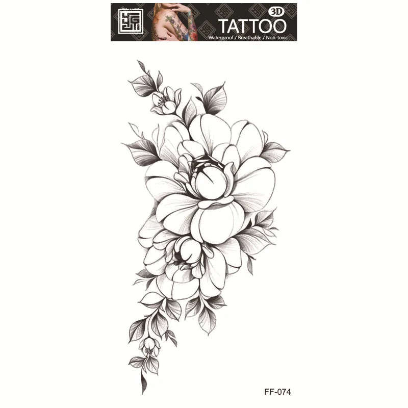 Skin Decals Fake Tattoo Transfers Fake Tattoos Temporary Temporary Tattoos For Fashion Body Art Party