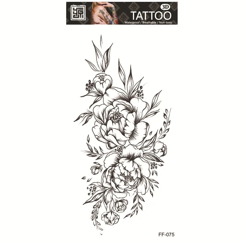 Skin Decals Fake Tattoo Transfers Fake Tattoos Temporary Temporary Tattoos For Fashion Body Art Party