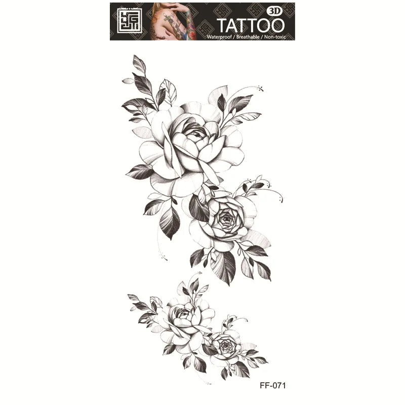 Skin Decals Fake Tattoo Transfers Fake Tattoos Temporary Temporary Tattoos For Fashion Body Art Party