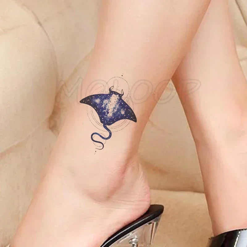 Waterproof Temporary Tattoo Sticker bird animal pattern small Tatoo Stickers Flash Fake Tattoos for girl Men Women kid