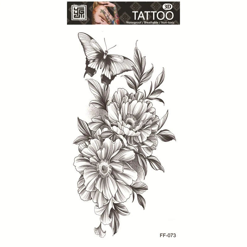 Skin Decals Fake Tattoo Transfers Fake Tattoos Temporary Temporary Tattoos For Fashion Body Art Party