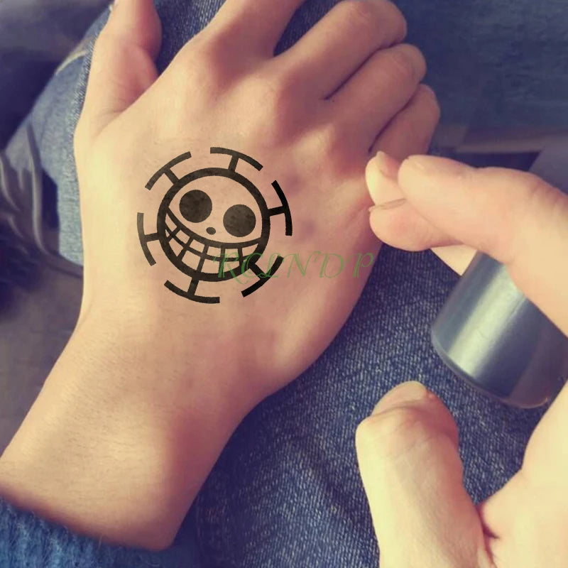 Waterproof Temporary Tattoo Sticker creative crawling black snake personality Flash Tatto Fake Tatoo For Girl Women Men