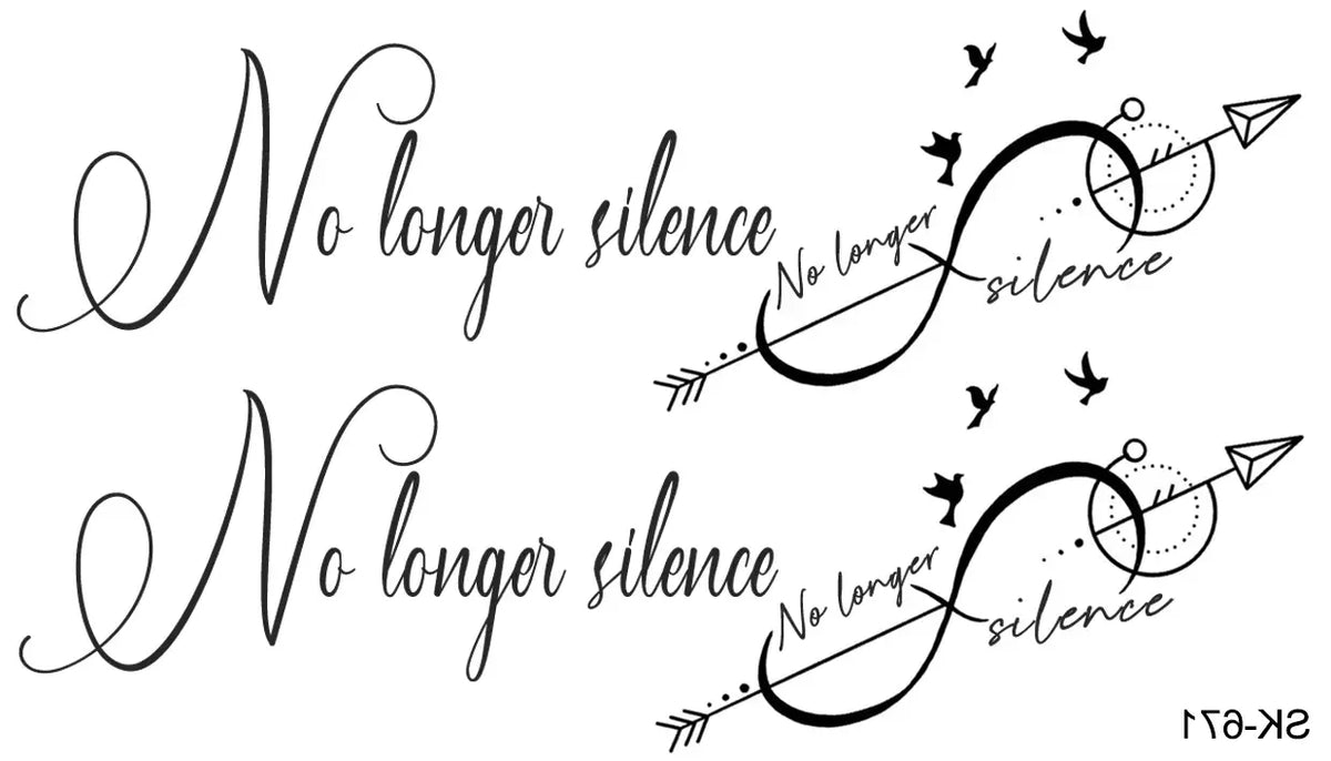 AQ-066 Women Sexy Finger Wrist Flash Fake Tattoo Liberty Small swallow Birds Flying Design Waterproof Temporary Tattoos Stickers