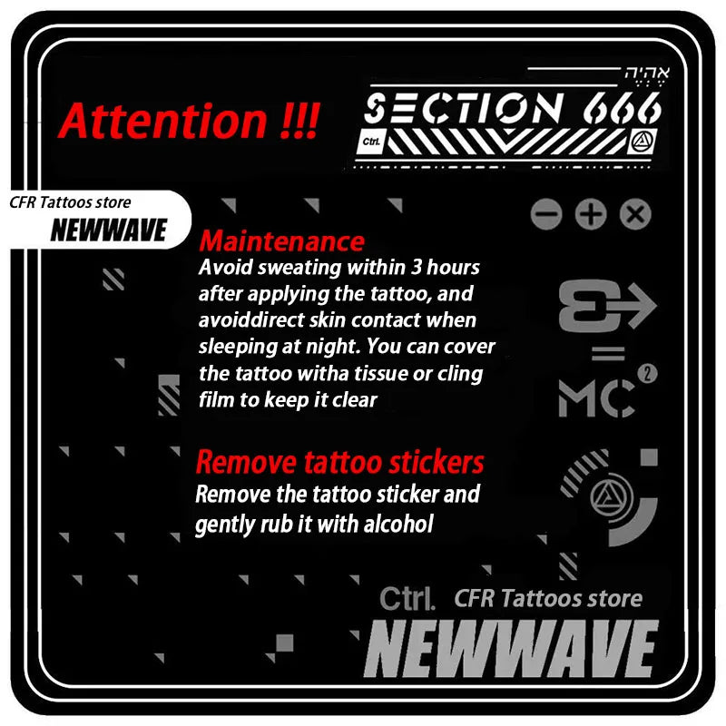 Dark Moon Forest Herbal Juice Tattoo Sticker Man Women Tatuaje Cheap Y2K Fake Tattoos Waterproof Temporary Tatoo Wholesale Punk