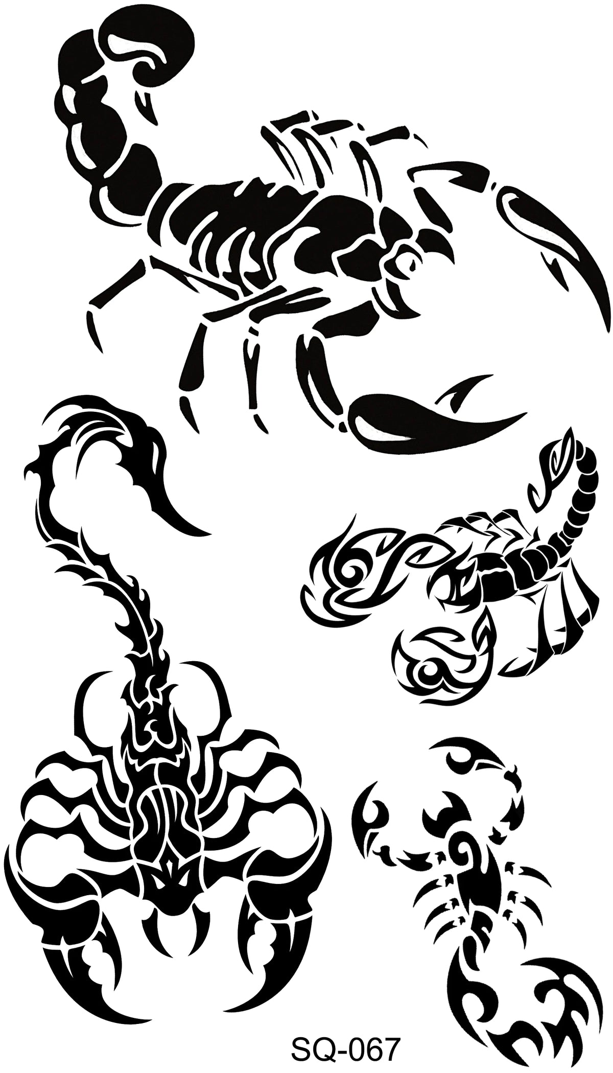AQ-066 Women Sexy Finger Wrist Flash Fake Tattoo Liberty Small swallow Birds Flying Design Waterproof Temporary Tattoos Stickers