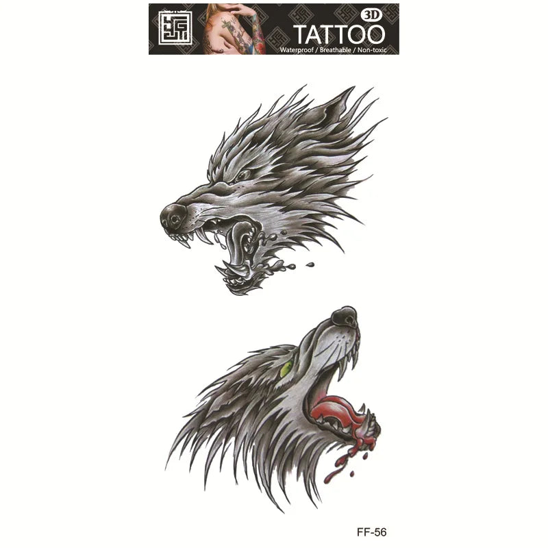Skin Decals Fake Tattoo Transfers Fake Tattoos Temporary Temporary Tattoos For Fashion Body Art Party