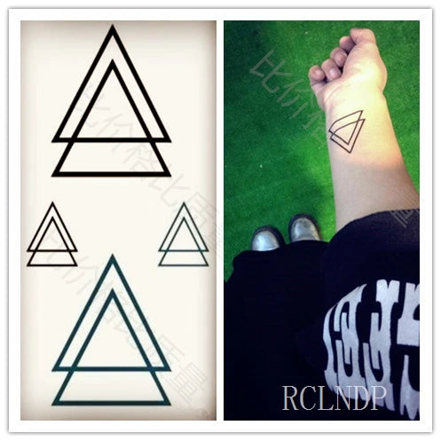 Waterproof Temporary Tattoo Sticker creative crawling black snake personality Flash Tatto Fake Tatoo For Girl Women Men