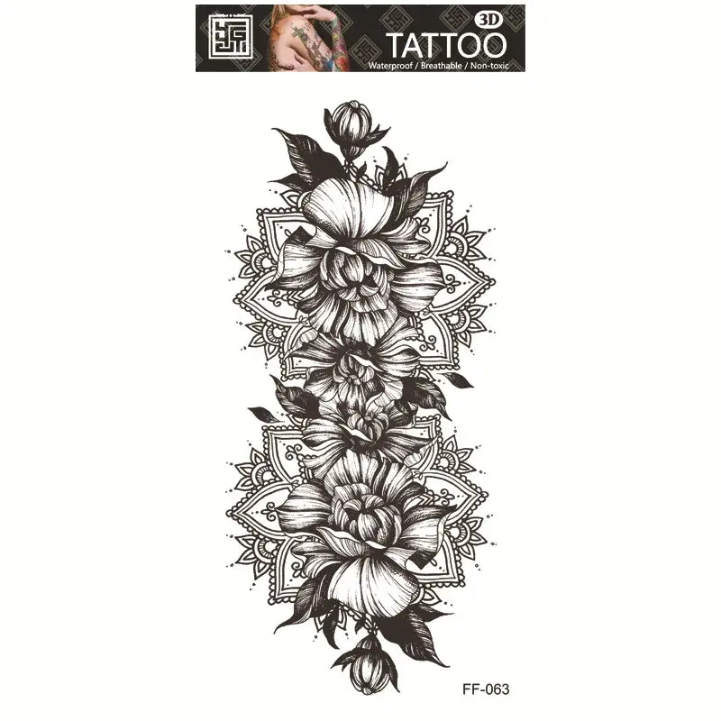 Skin Decals Fake Tattoo Transfers Fake Tattoos Temporary Temporary Tattoos For Fashion Body Art Party