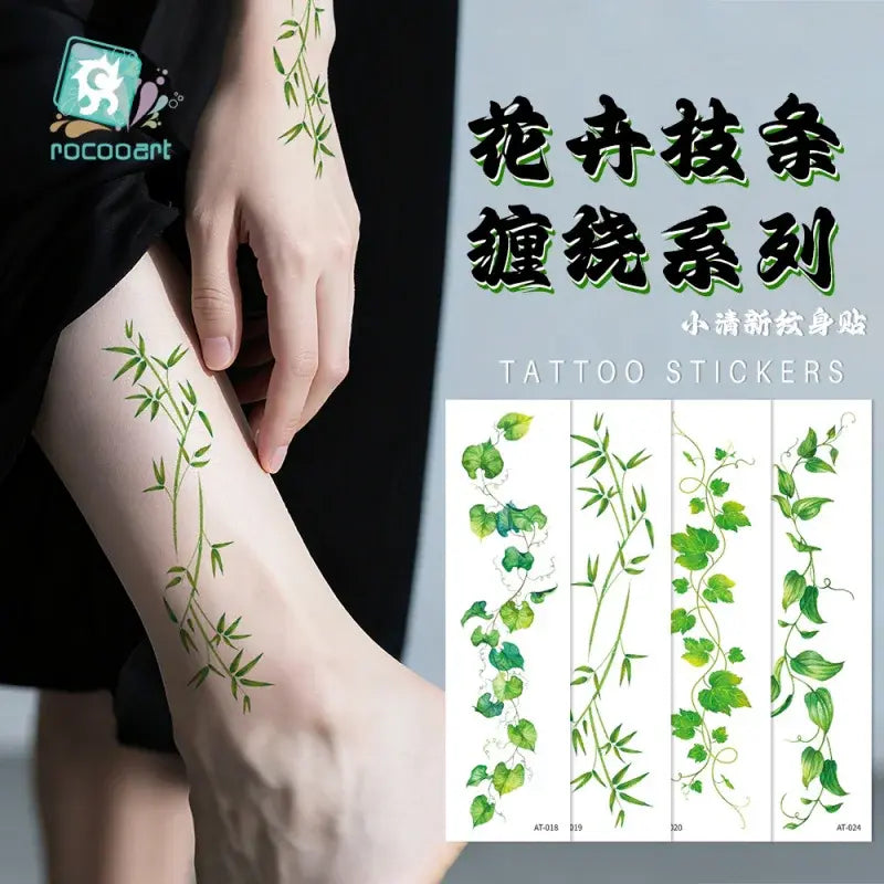 Waterproof Temporary Tattoo Sticker flower Wristband Wrist ankle should Tatto Flash Tatoo Fake Arm Hand Body Tatouage for Women
