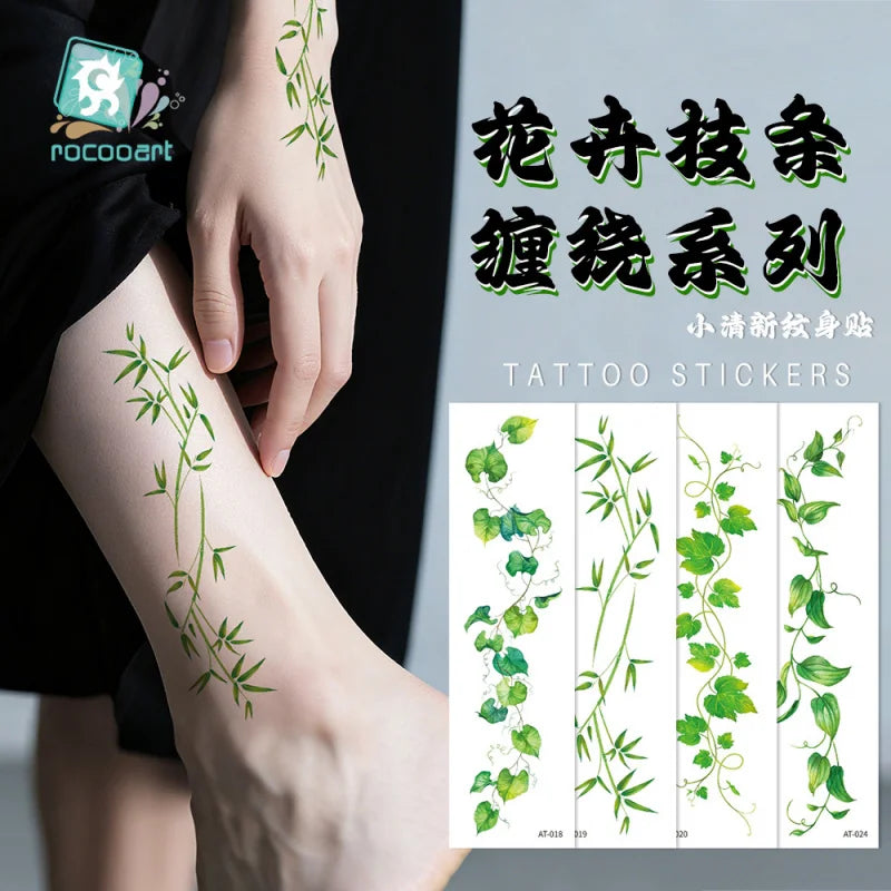 Waterproof Temporary Tattoo Sticker flower Wristband Wrist ankle should Tatto Flash Tatoo Fake Arm Hand Body Tatouage for Women