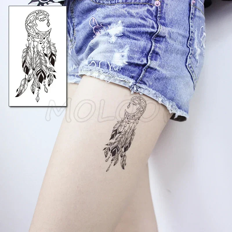Waterproof Temporary Tattoo Sticker bird animal pattern small Tatoo Stickers Flash Fake Tattoos for girl Men Women kid