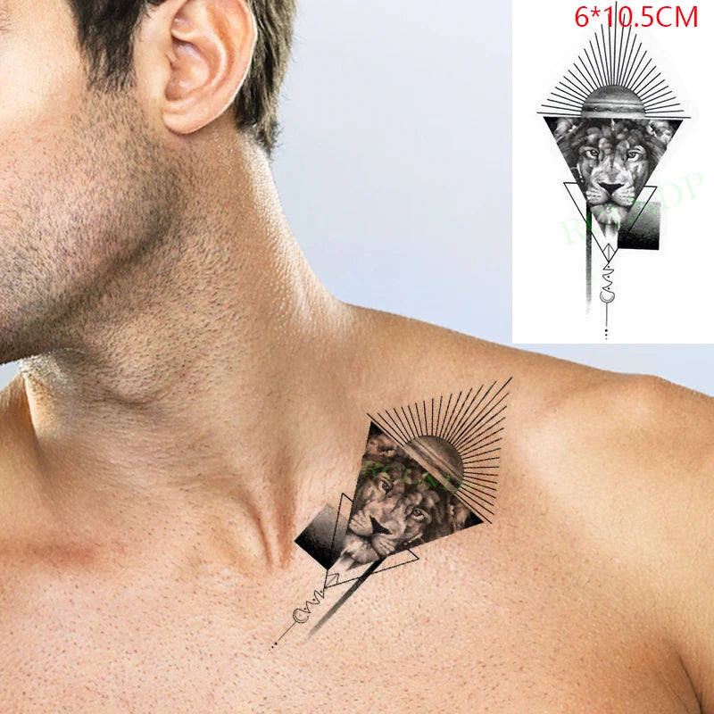 Waterproof Temporary Tattoo Sticker creative crawling black snake personality Flash Tatto Fake Tatoo For Girl Women Men