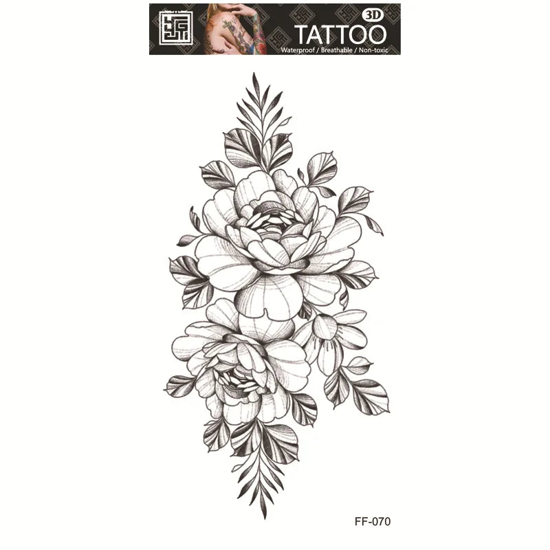 Skin Decals Fake Tattoo Transfers Fake Tattoos Temporary Temporary Tattoos For Fashion Body Art Party
