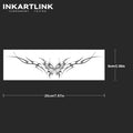Butterfly Wings Temporary Tattoo,Lasts To 15 Days New Technology Magic Waterproof Semi Permanent Sticker,For Women's Party.