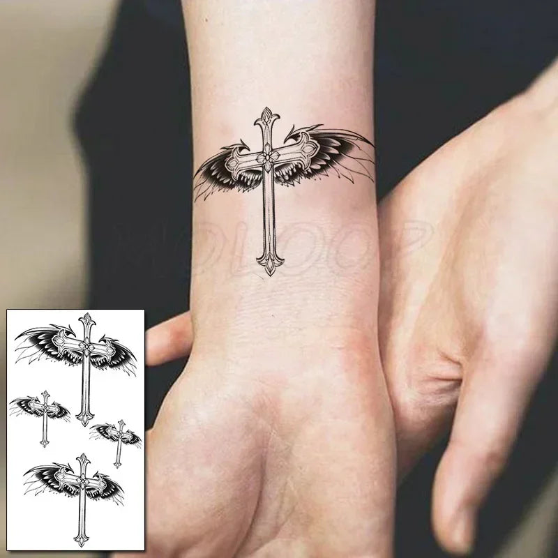 Waterproof Temporary Tattoo Sticker bird animal pattern small Tatoo Stickers Flash Fake Tattoos for girl Men Women kid
