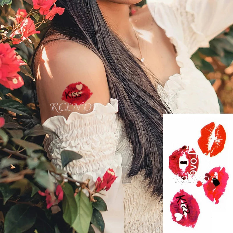 Waterproof Temporary Tattoo Sticker creative crawling black snake personality Flash Tatto Fake Tatoo For Girl Women Men