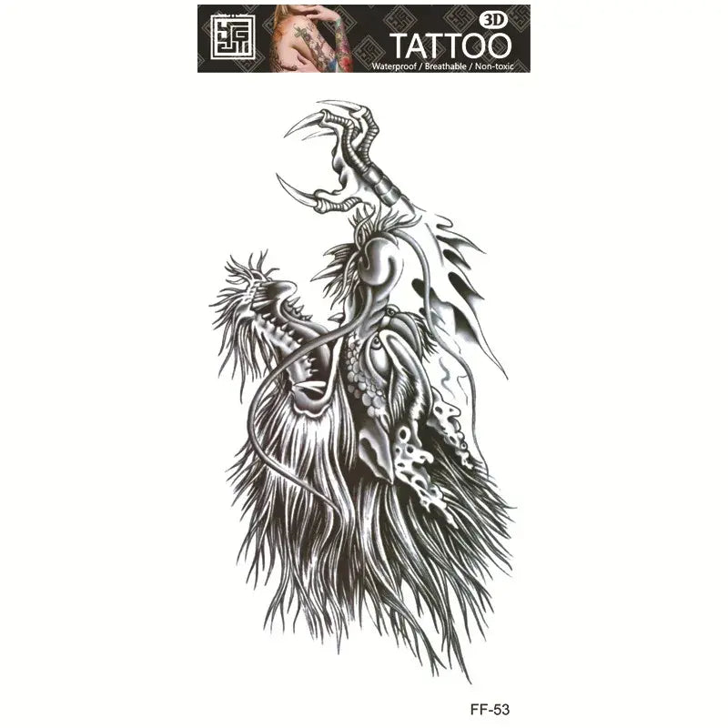 Skin Decals Fake Tattoo Transfers Fake Tattoos Temporary Temporary Tattoos For Fashion Body Art Party